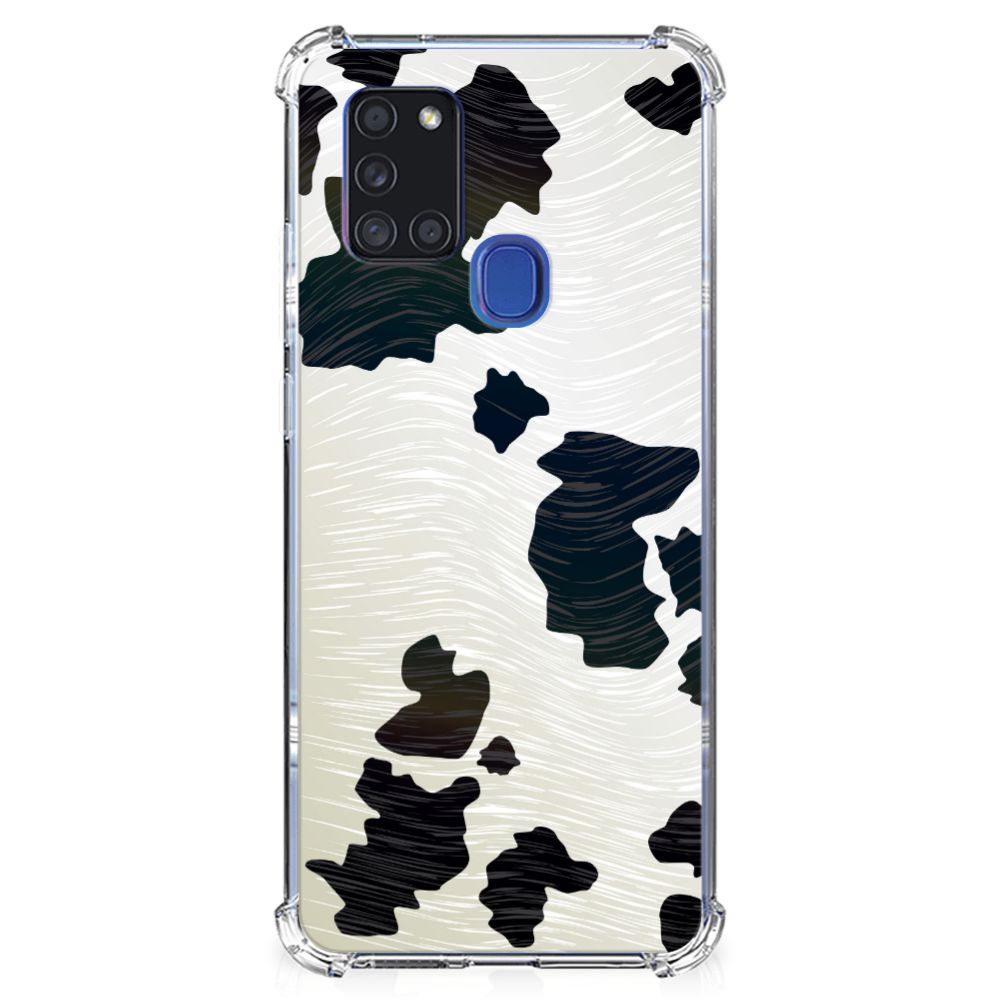 Samsung Galaxy A21s Case Anti-shock Koeienvlekken B2C Telecom