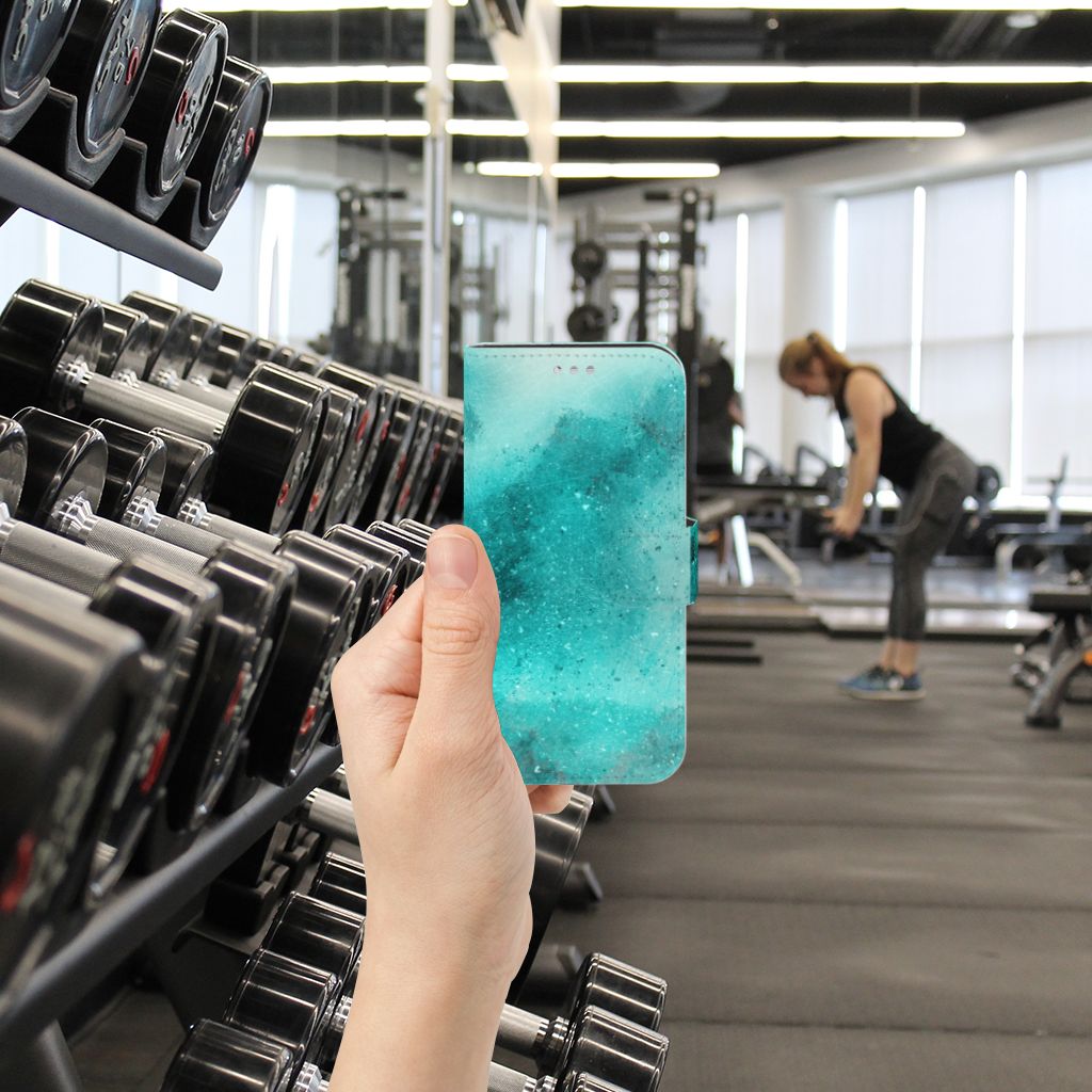 Hoesje Samsung Galaxy S7 Painting Blue