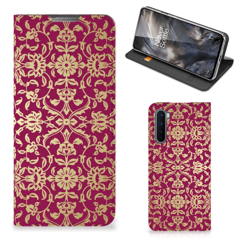 Telefoon Hoesje OnePlus Nord Barok Pink