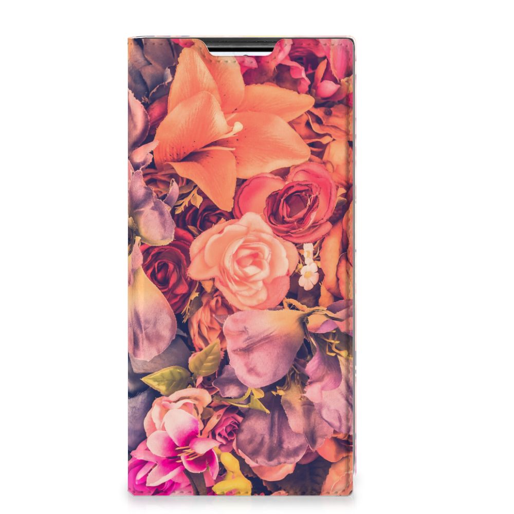 Samsung Galaxy S22 Ultra Smart Cover Bosje Bloemen - B2C Telecom