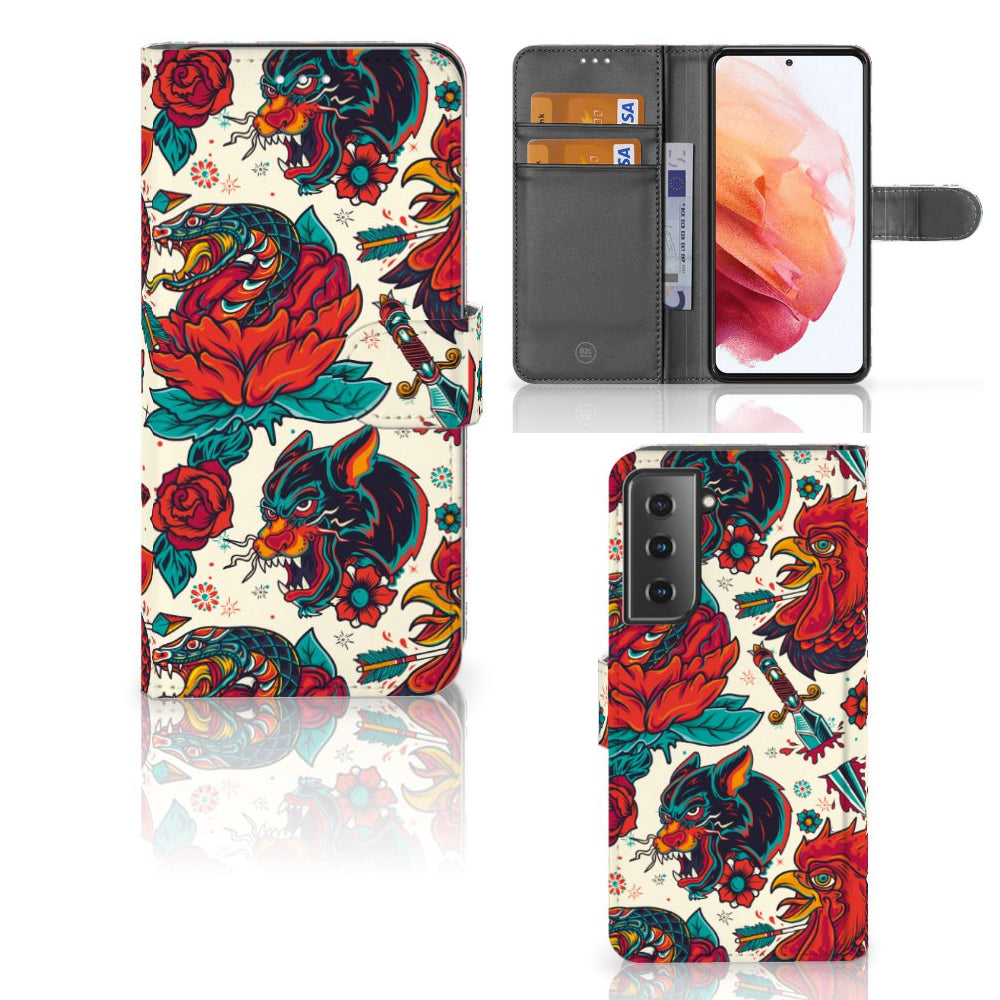 Telefoonhoesje met foto voor Samsung Galaxy S21 Old Skool