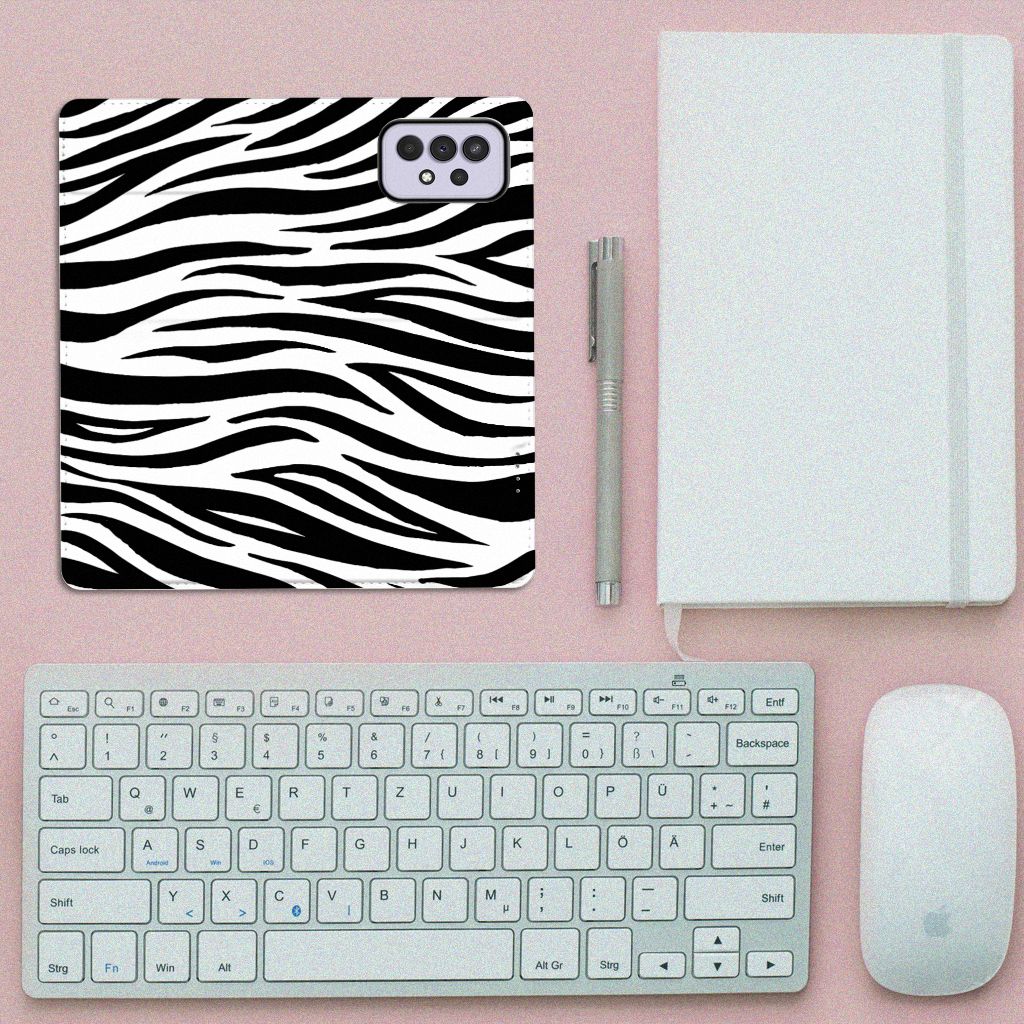 Samsung Galaxy A33 5G Hoesje maken Zebra - B2C Telecom