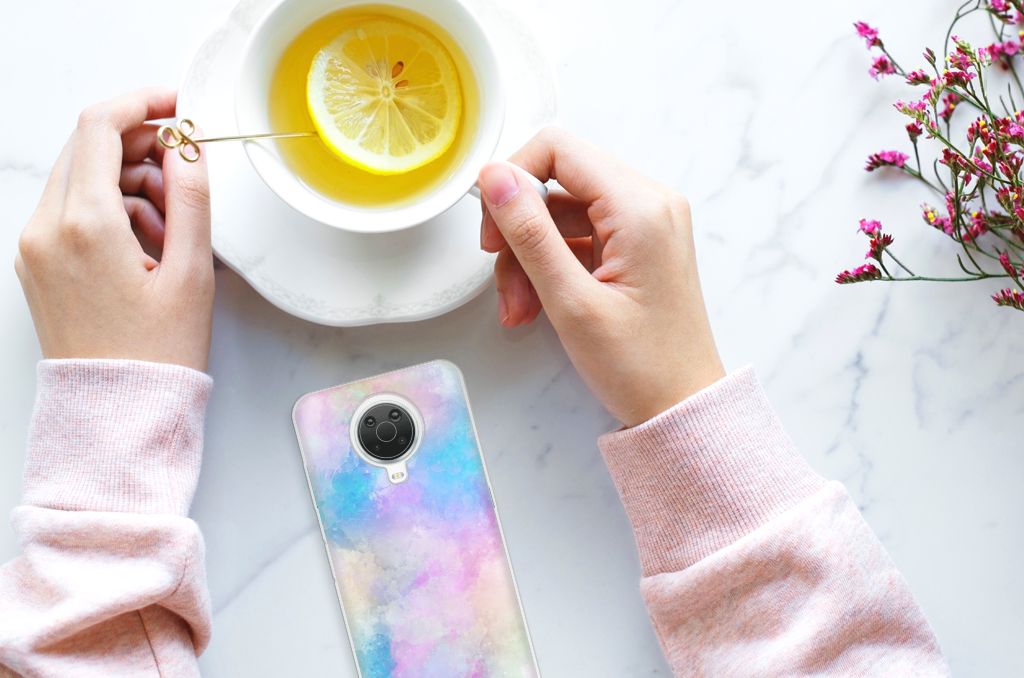 Hoesje maken Nokia G20 | G10 Watercolor Light