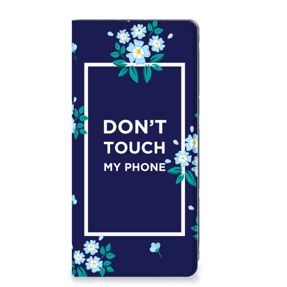 OPPO A57 | A57s | A77 4G Design Case Flowers Blue DTMP - B2C Telecom