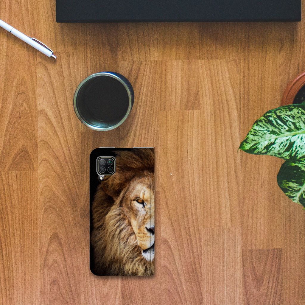 Huawei P40 Lite Hoesje maken Leeuw - B2C Telecom