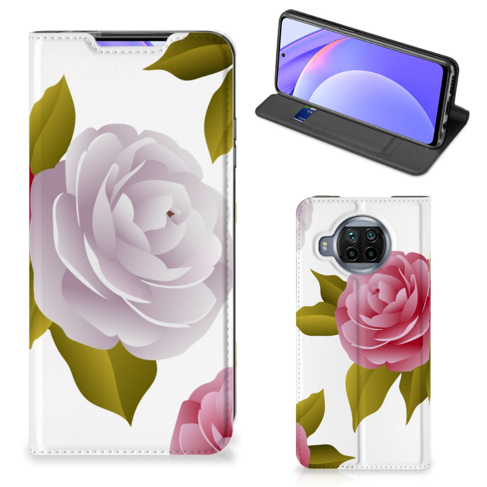 Xiaomi Mi 10T Lite Smart Cover Roses - B2C Telecom
