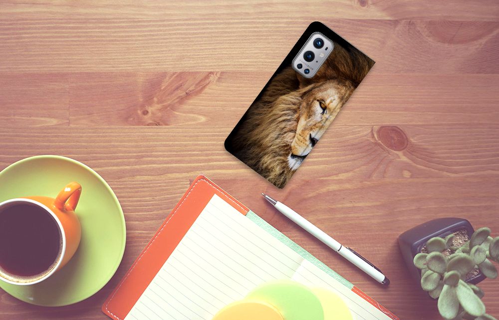 OnePlus 9 Pro Hoesje maken Leeuw - B2C Telecom