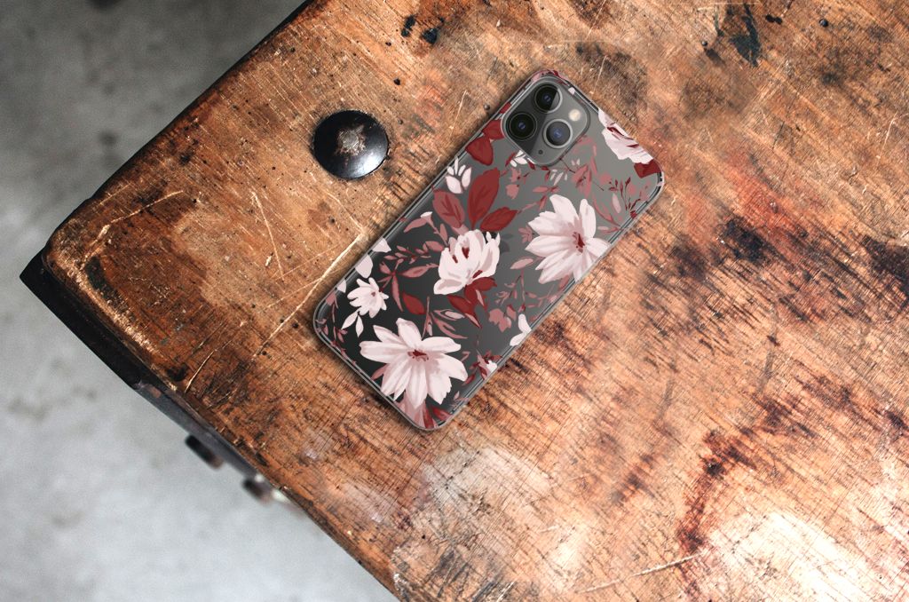 Hoesje maken Apple iPhone 11 Pro Watercolor Flowers