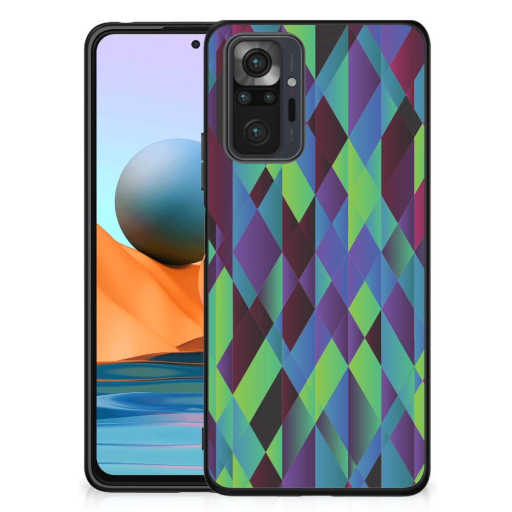Xiaomi Redmi Note 10 Pro Backcover Abstract Green Blue B2C Telecom