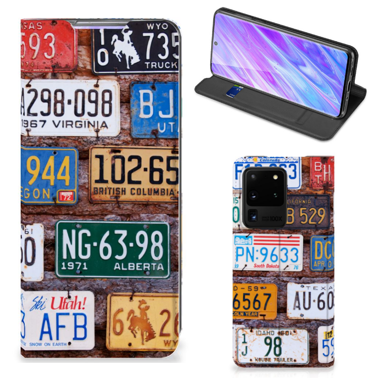 Samsung Galaxy S20 Ultra Stand Case Kentekenplaten - B2C Telecom