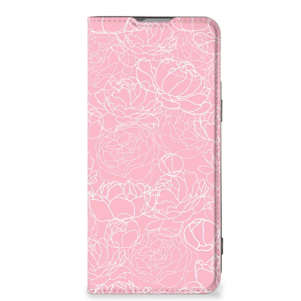 OnePlus Nord 2T Smart Cover White Flowers - B2C Telecom