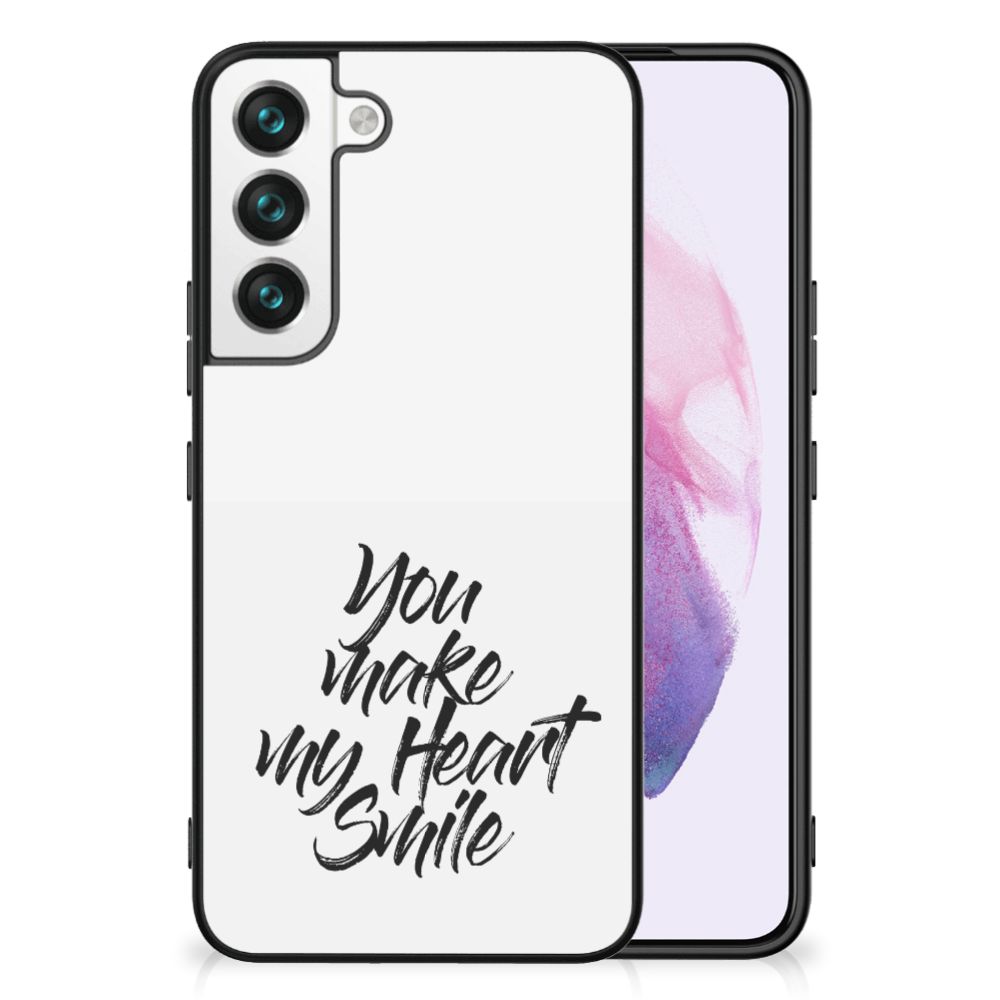 Samsung Galaxy S22 Telefoon Hoesje met tekst Heart Smile B2C Telecom