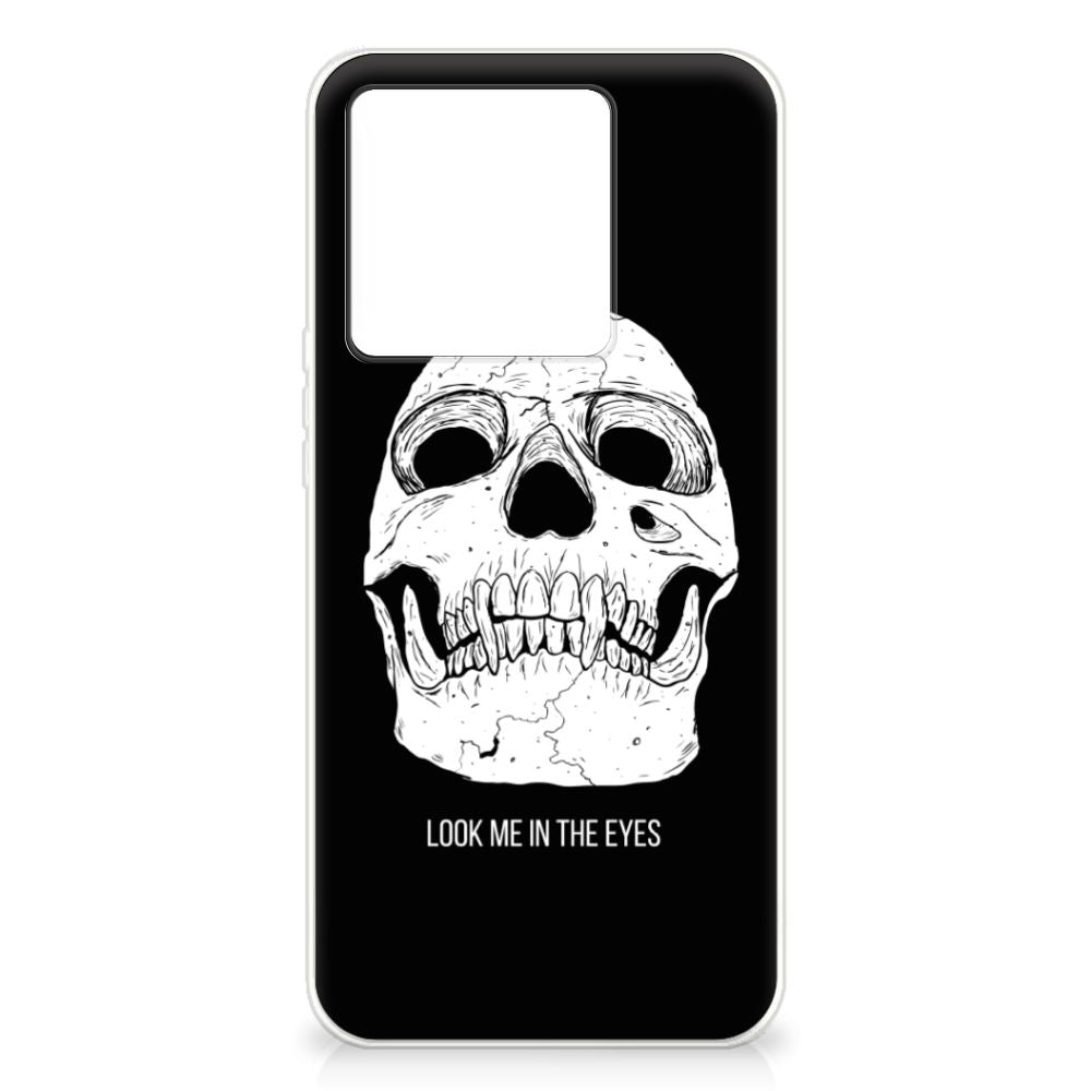 Silicone Back Case Xiaomi 13T Skull Eyes