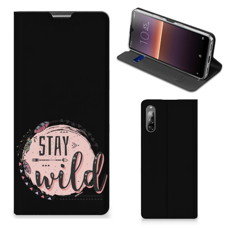 Sony Xperia L4 Magnet Case Boho Stay Wild - B2C Telecom
