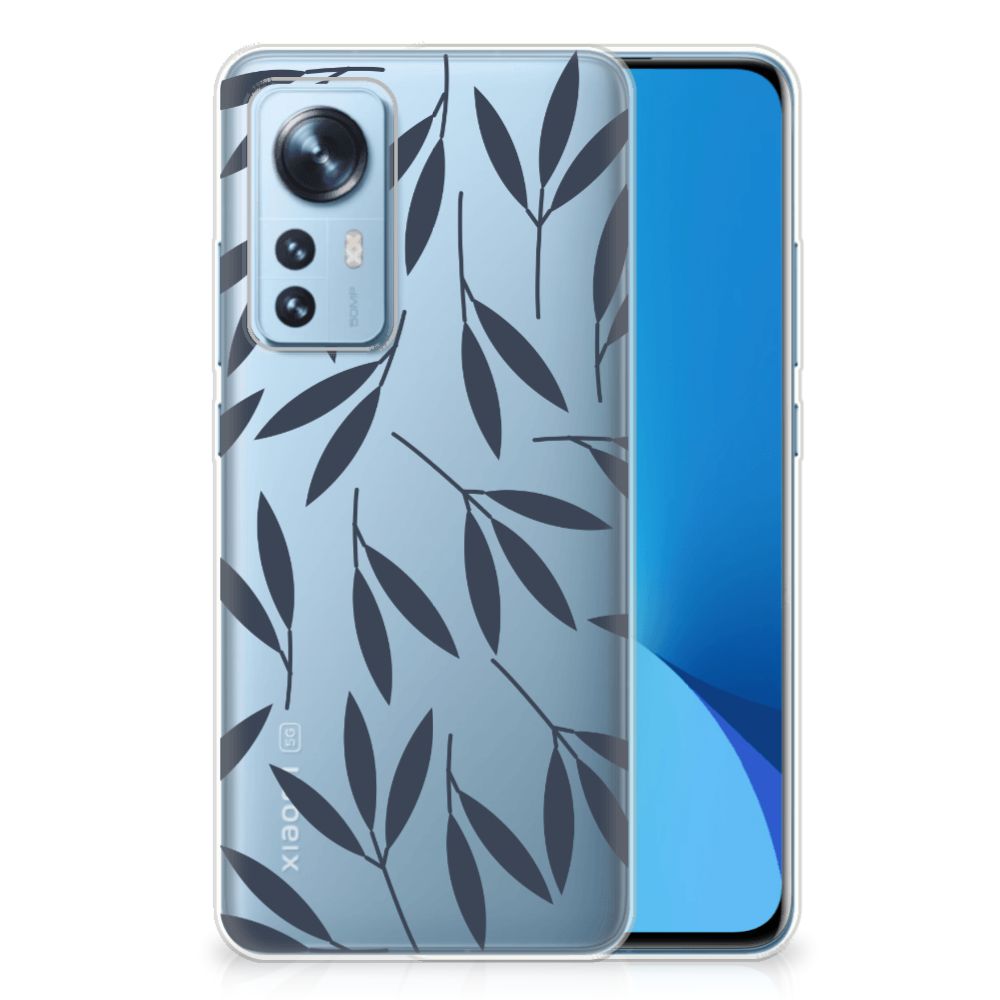 Xiaomi 12 | 12X TPU Case Leaves Blue B2C Telecom