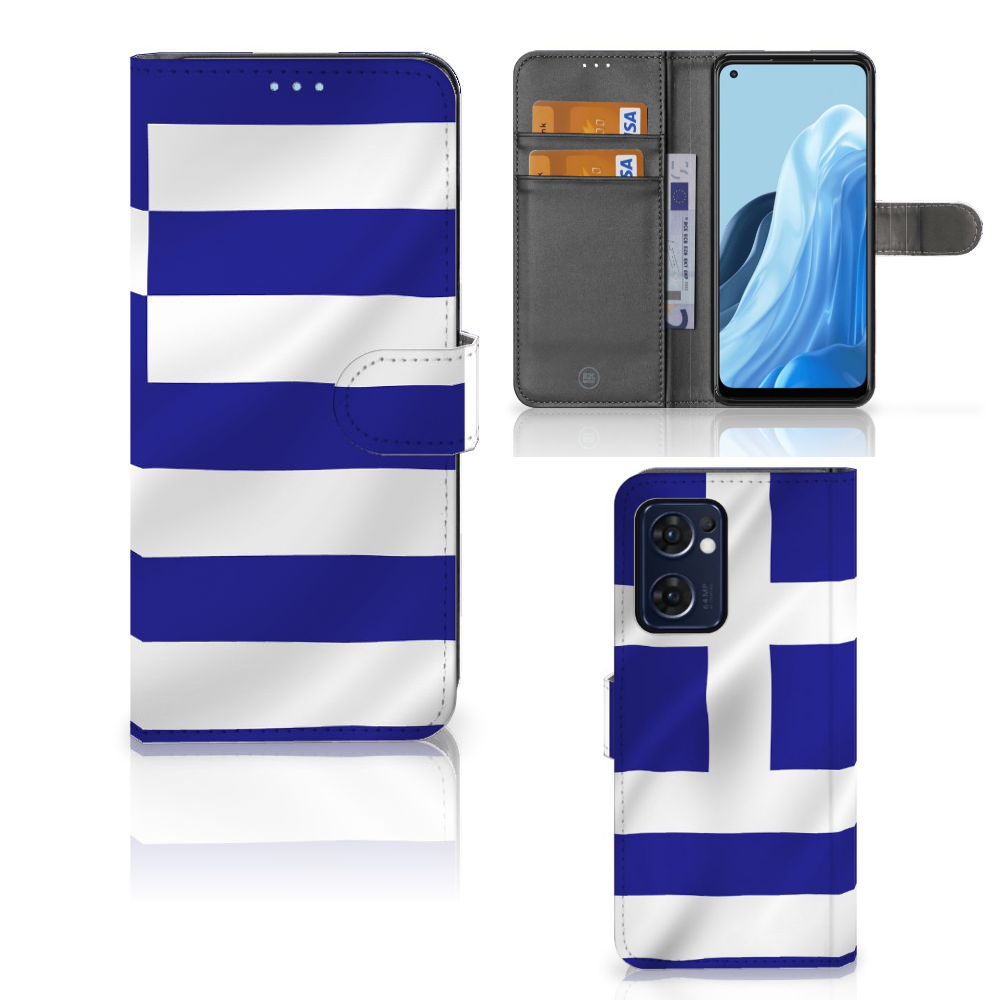 OPPO Find X5 Lite | Reno 7 5G Bookstyle Case Griekenland