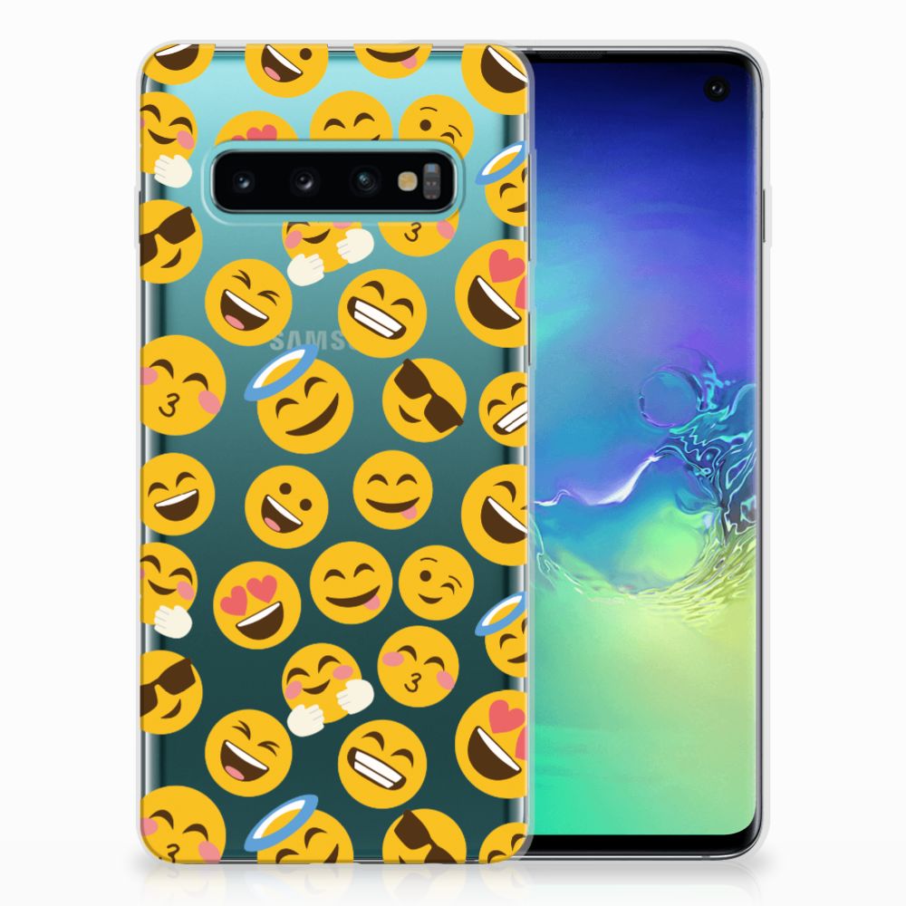Samsung Galaxy S10 TPU bumper Emoji