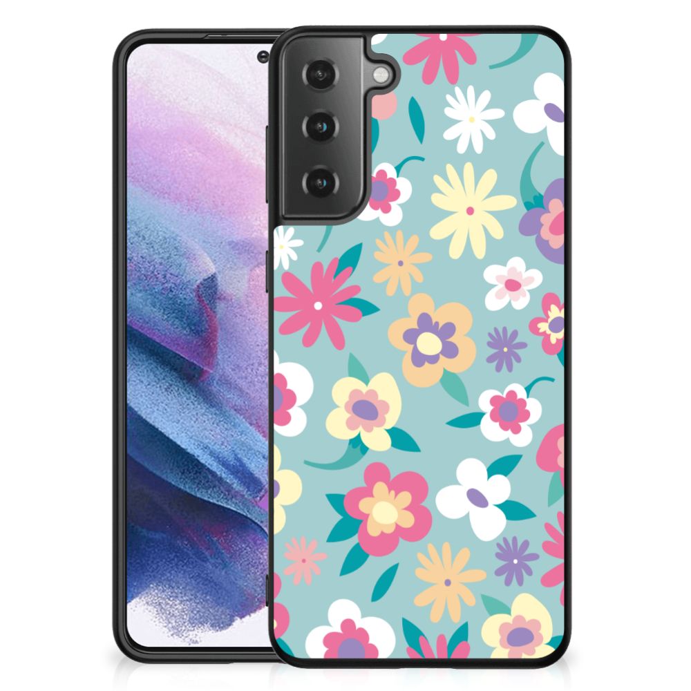 Samsung Galaxy S21 Plus Bloemen Hoesje Flower Power