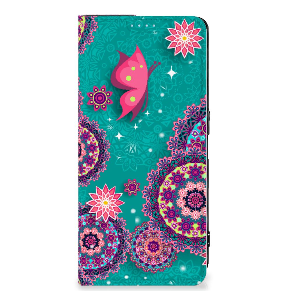 OPPO Reno8 Pro Bookcase Cirkels en Vlinders - B2C Telecom