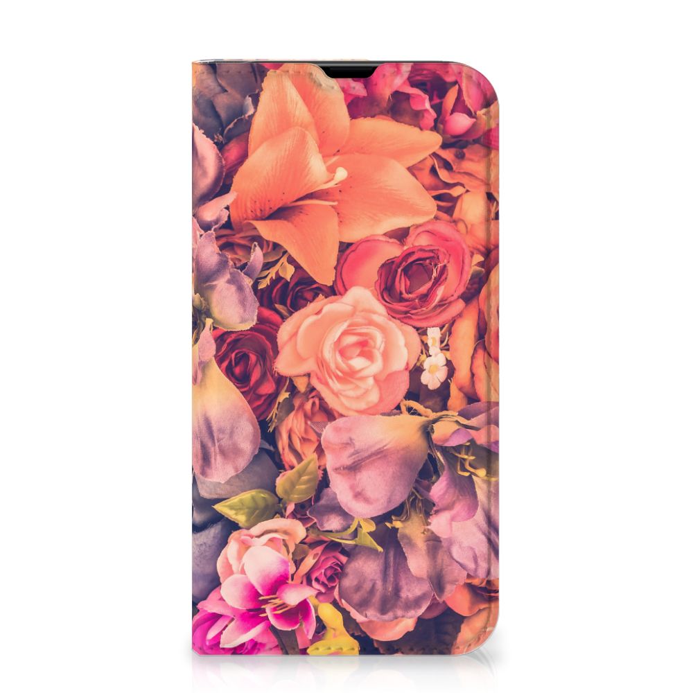 iPhone 13 Pro Smart Cover Bosje Bloemen - B2C Telecom