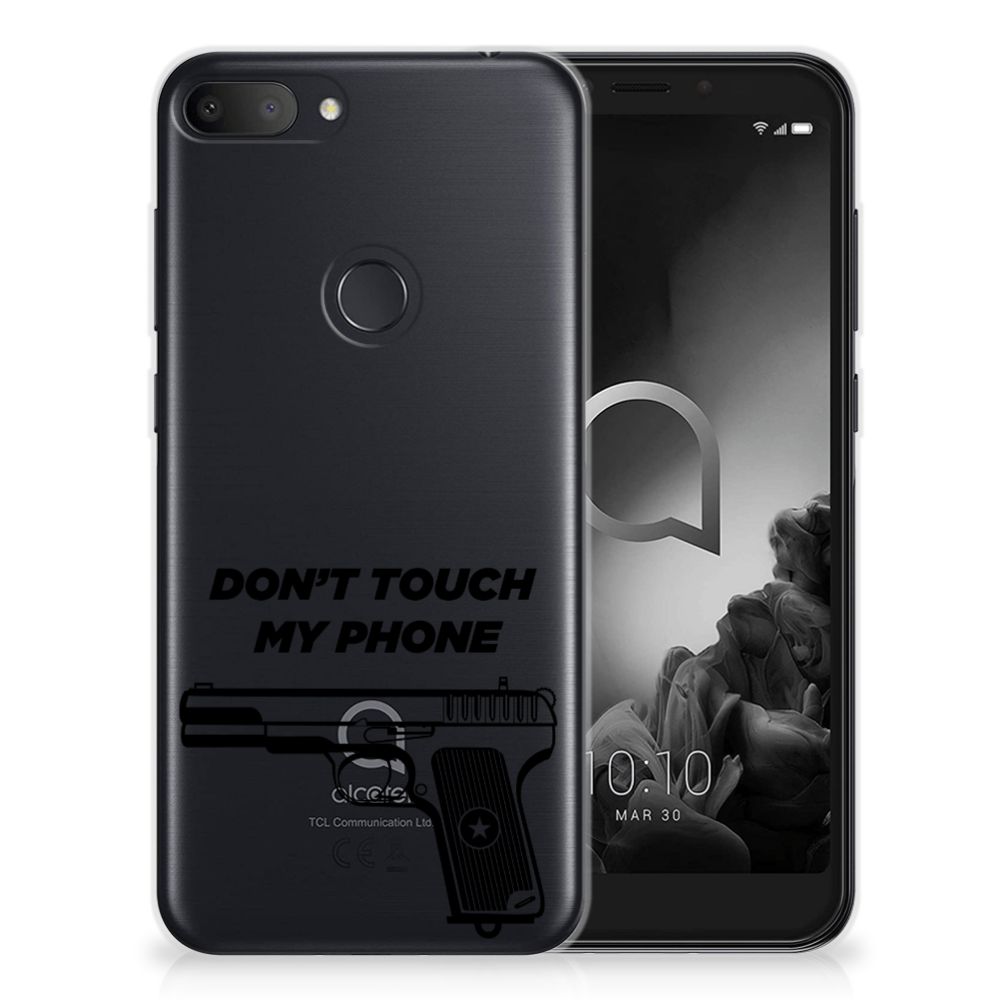Alcatel 1S (2019) Silicone-hoesje Pistol DTMP