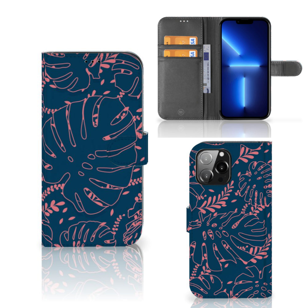 iPhone 13 Pro Max Hoesje Palm Leaves