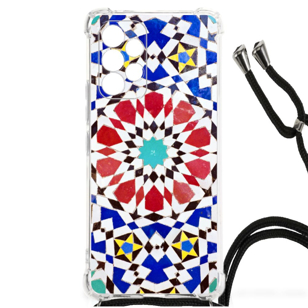 Samsung Galaxy A53 Anti-Shock Hoesje Mozaïek