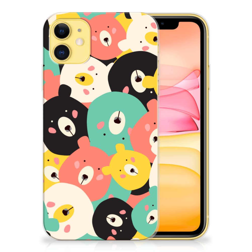Apple iPhone 11 Telefoonhoesje met Naam Bears