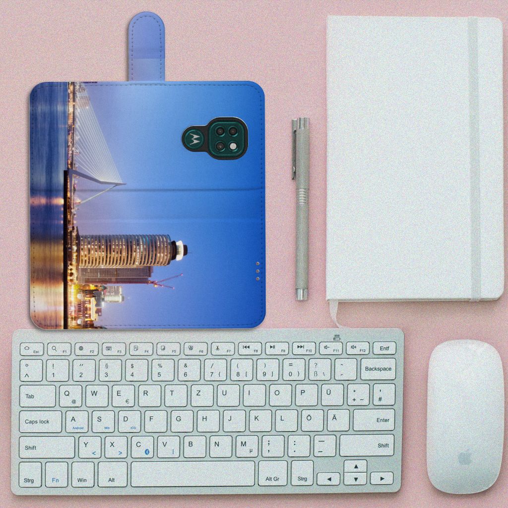 Motorola Moto G9 Play | E7 Plus Flip Cover Rotterdam