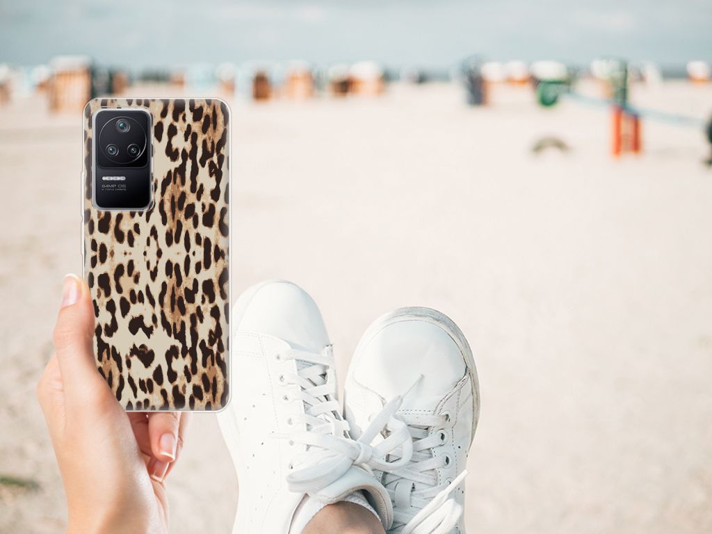 Xiaomi Poco F4 TPU Hoesje Leopard B2C Telecom