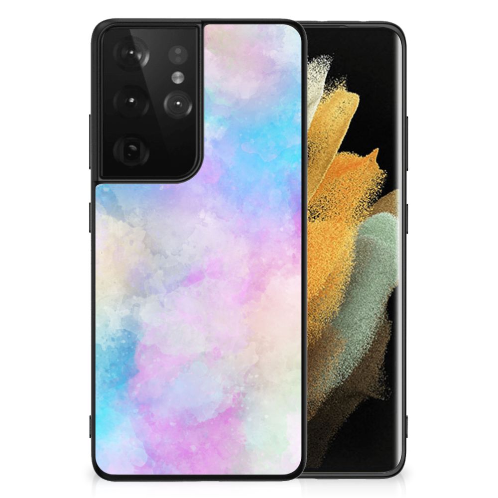 Kleurrijke Telefoonhoesje Samsung Galaxy S21 Ultra Watercolor Light B2C Telecom