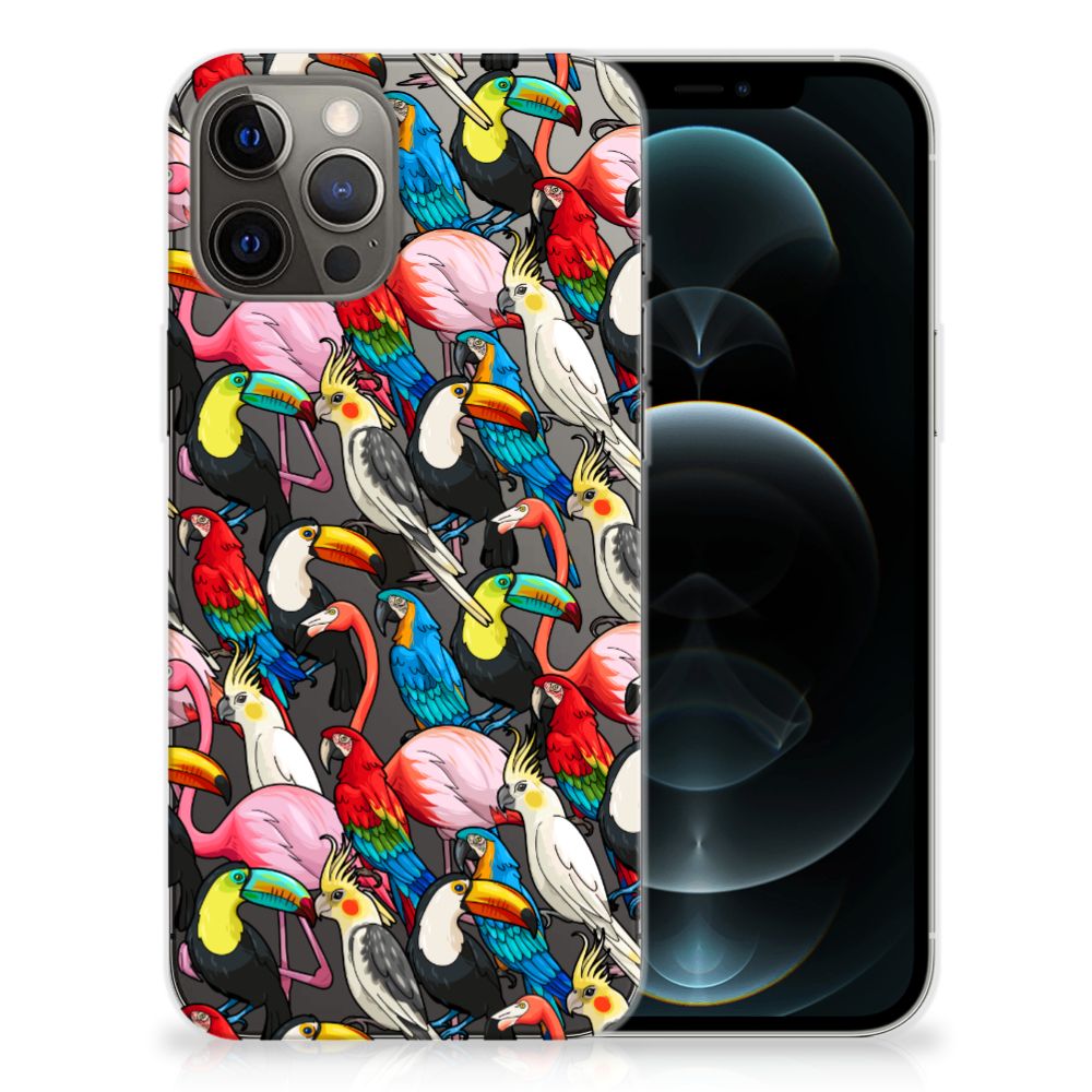 iPhone 12 Pro Max TPU Hoesje Birds B2C Telecom