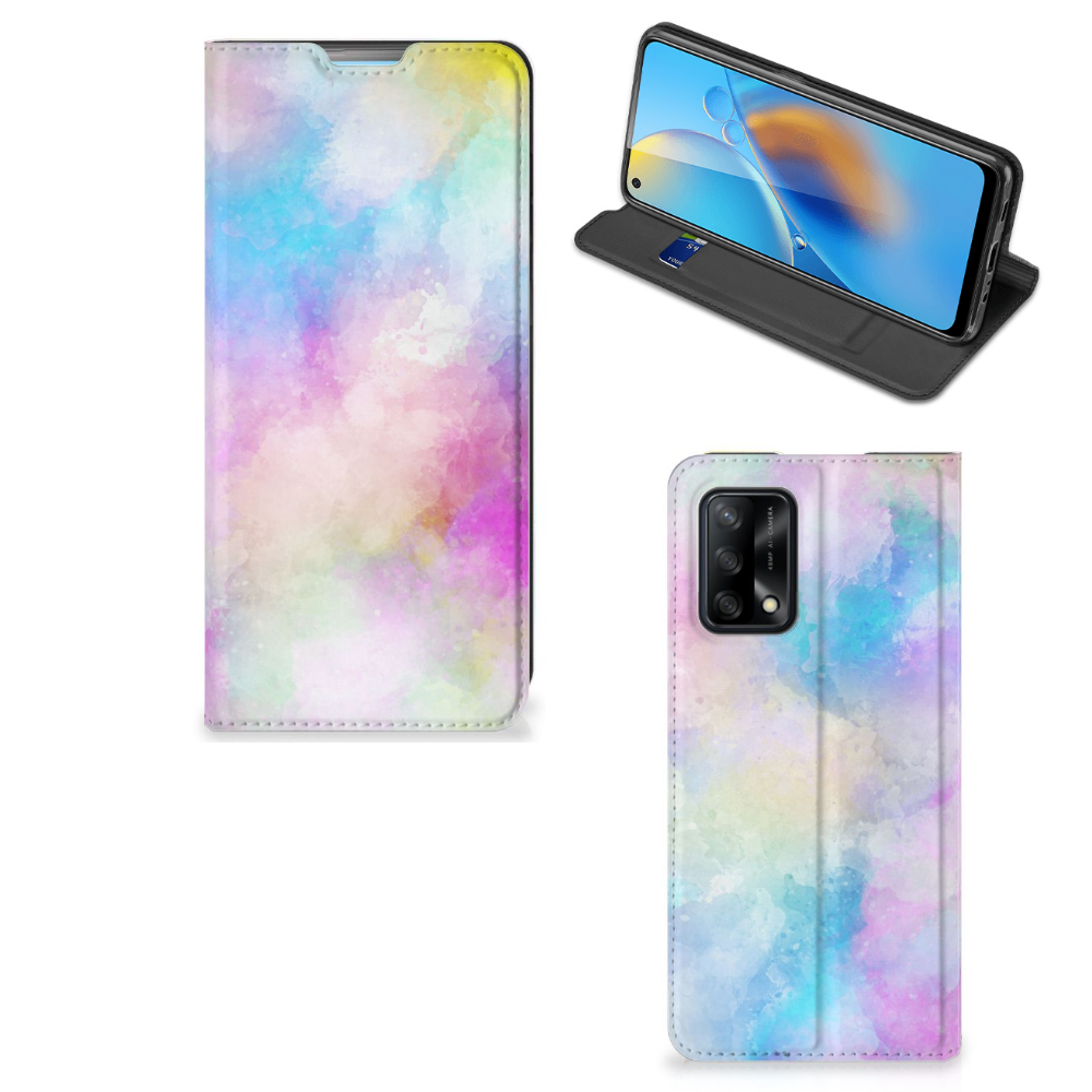 Bookcase OPPO A74 4G Watercolor Light - B2C Telecom