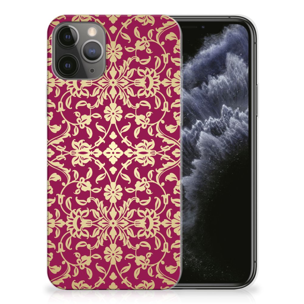 Siliconen Hoesje Apple iPhone 11 Pro Barok Pink