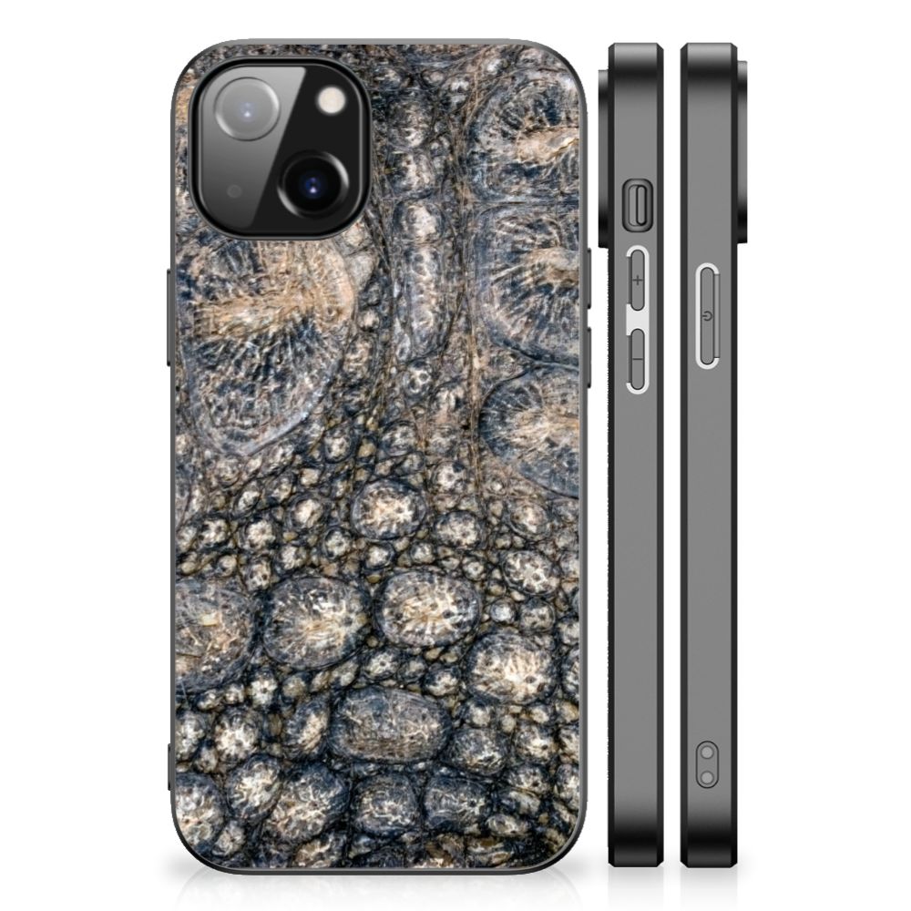Apple iPhone 13 | iPhone 14 Dierenprint Telefoonhoesje Krokodillenprint