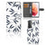 Samsung Galaxy S21 Hoesje Leaves Blue