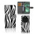 OPPO Find X6 Telefoonhoesje met Pasjes Zebra
