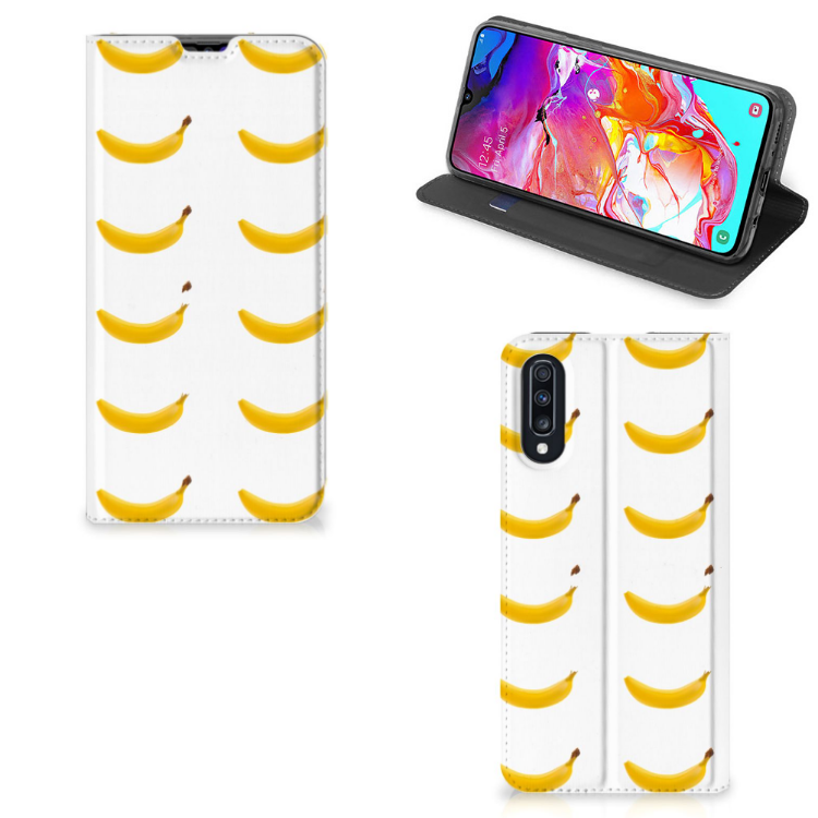 Samsung Galaxy A70 Flip Style Cover Banana