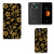 Apple iPhone 7 Plus | 8 Plus Smart Cover Gouden Bloemen