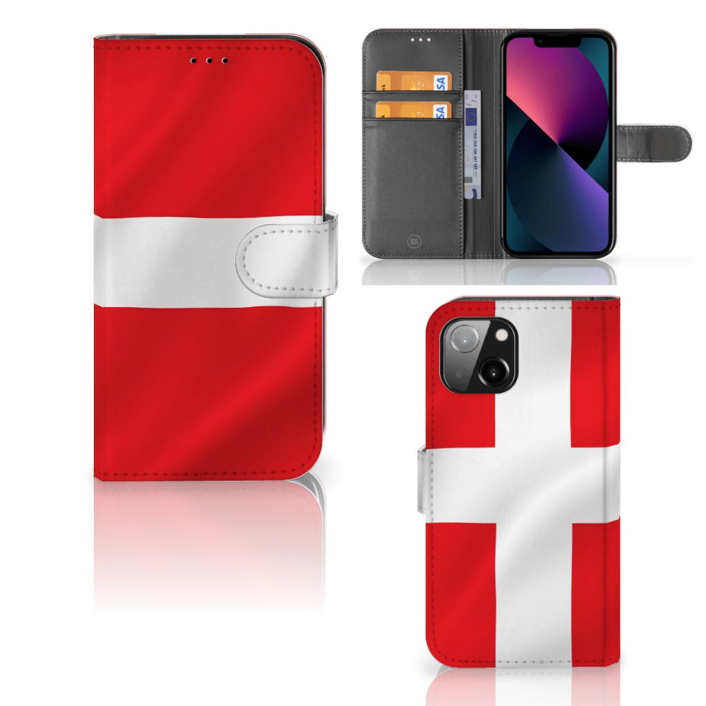 Apple iPhone 13 Bookstyle Case Denemarken
