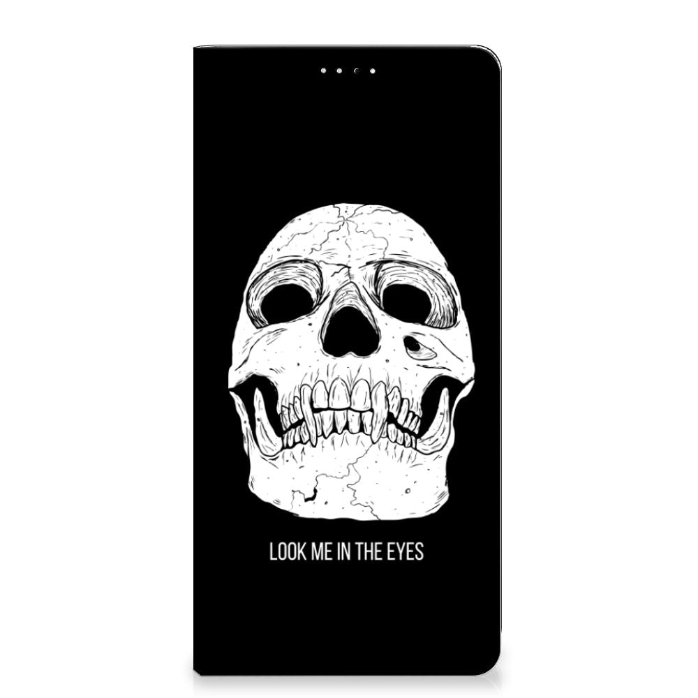 Mobiel BookCase Samsung Galaxy A33 5G Skull Eyes - B2C Telecom