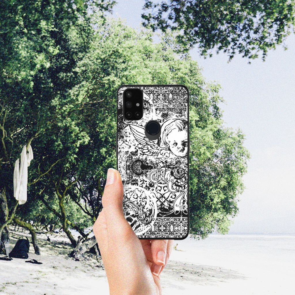 Telefoonhoesje OnePlus Nord N10 5G Skulls Angel B2C Telecom