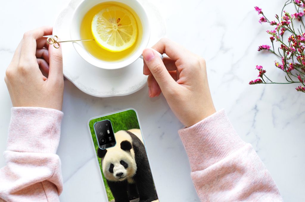 OPPO A94 5G | Reno5 Z TPU Hoesje Panda B2C Telecom