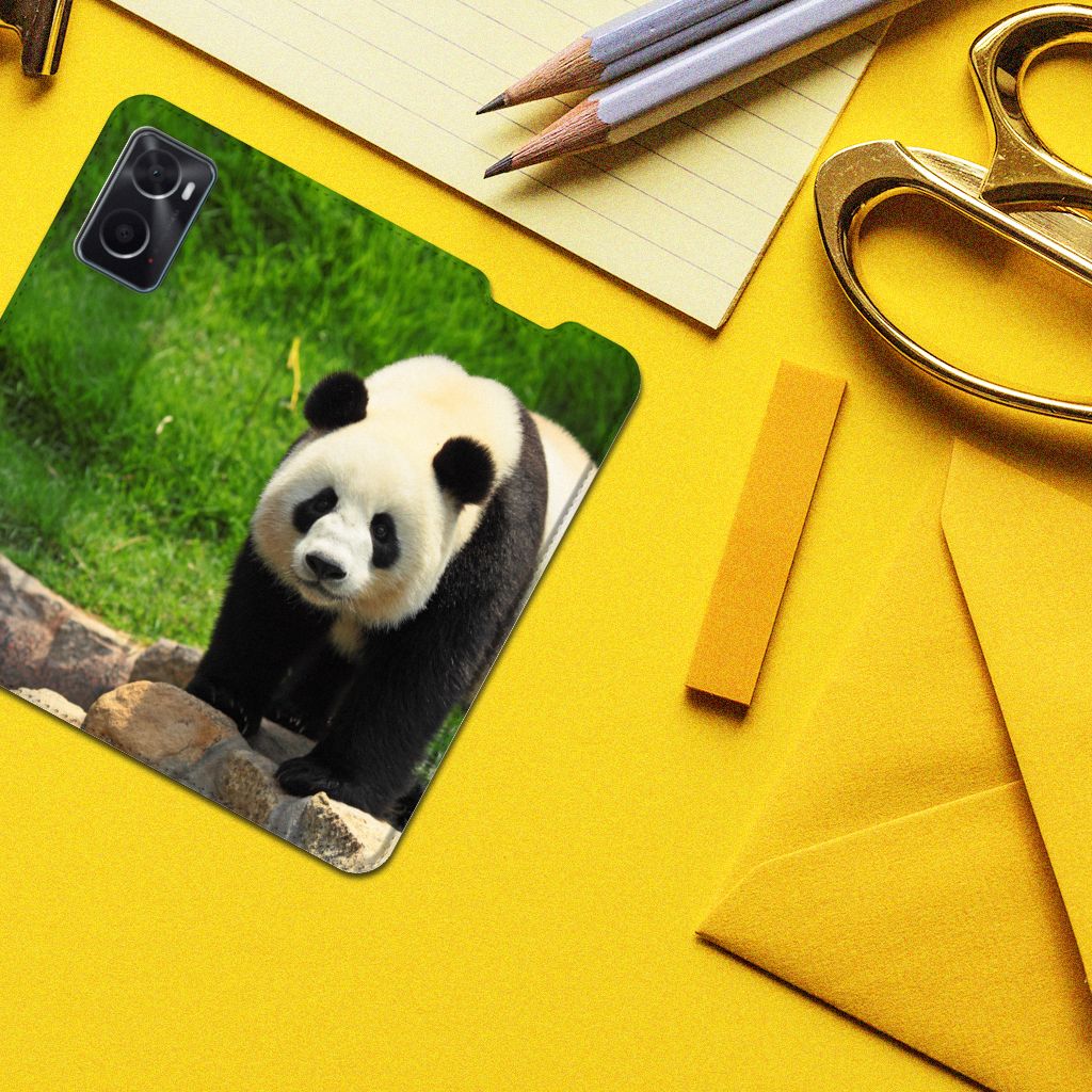 OPPO A96 | A76 Hoesje maken Panda - B2C Telecom