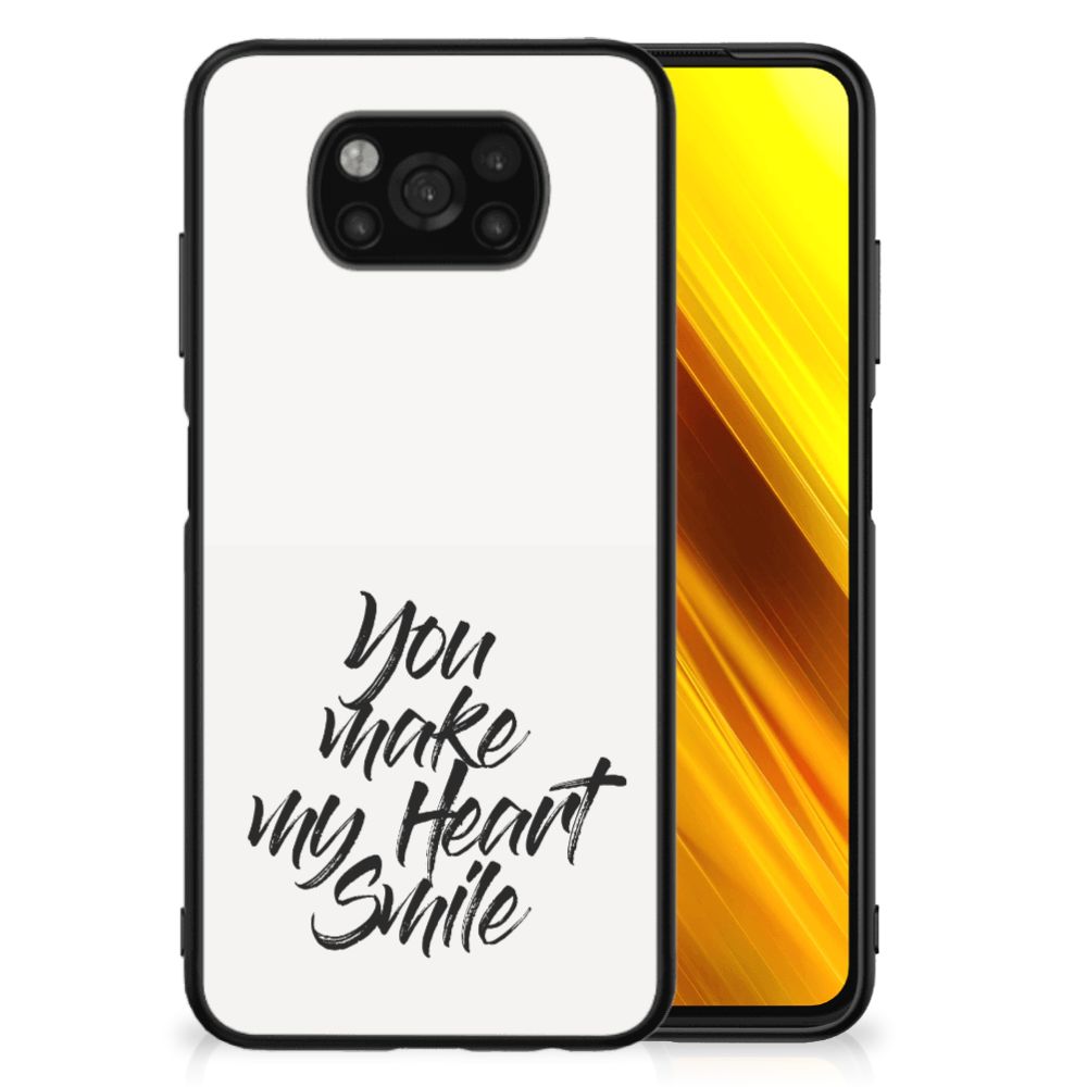 Xiaomi Poco X3 | X3 Pro Telefoon Hoesje met tekst Heart Smile B2C Telecom