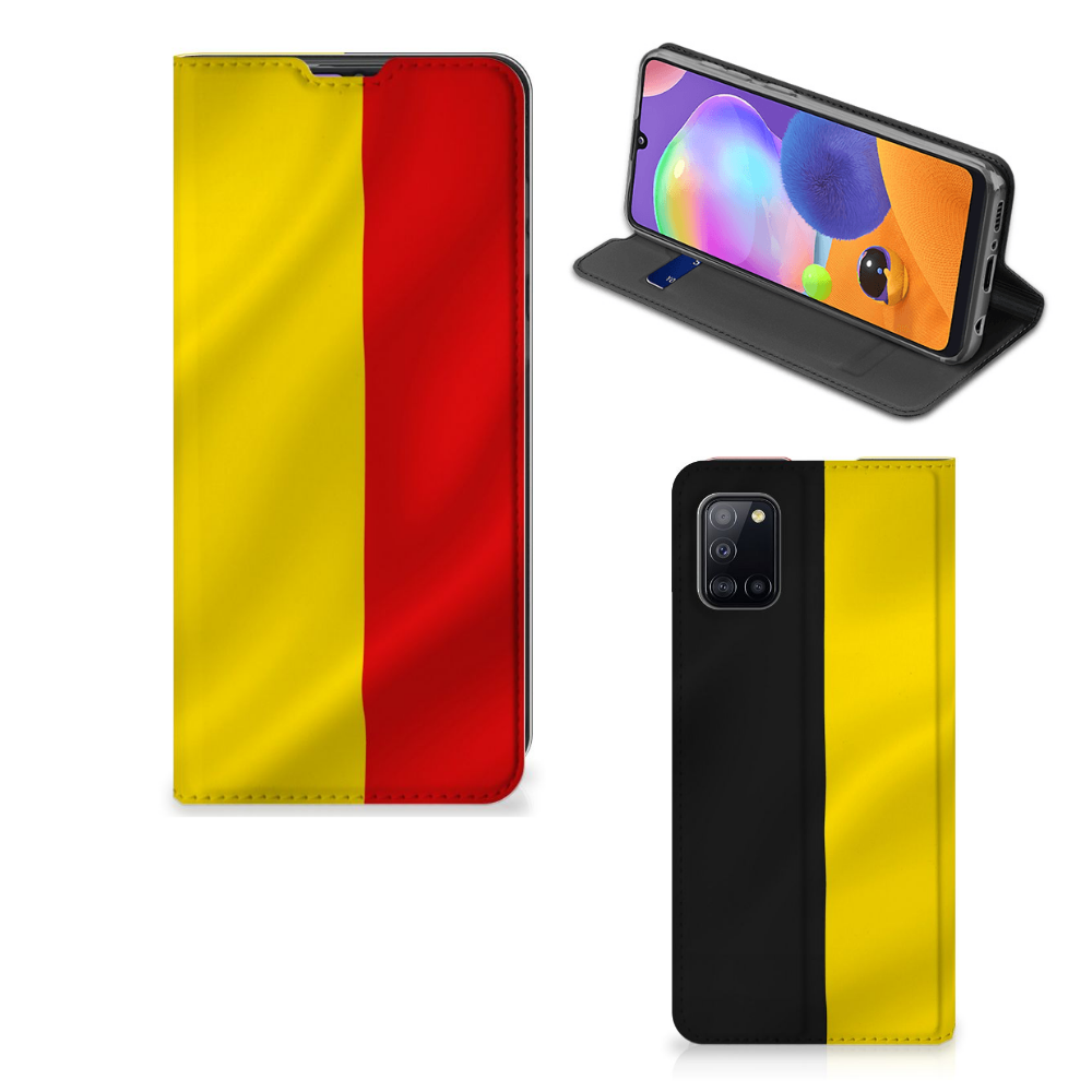 Samsung Galaxy A31 Standcase Belgische Vlag - B2C Telecom