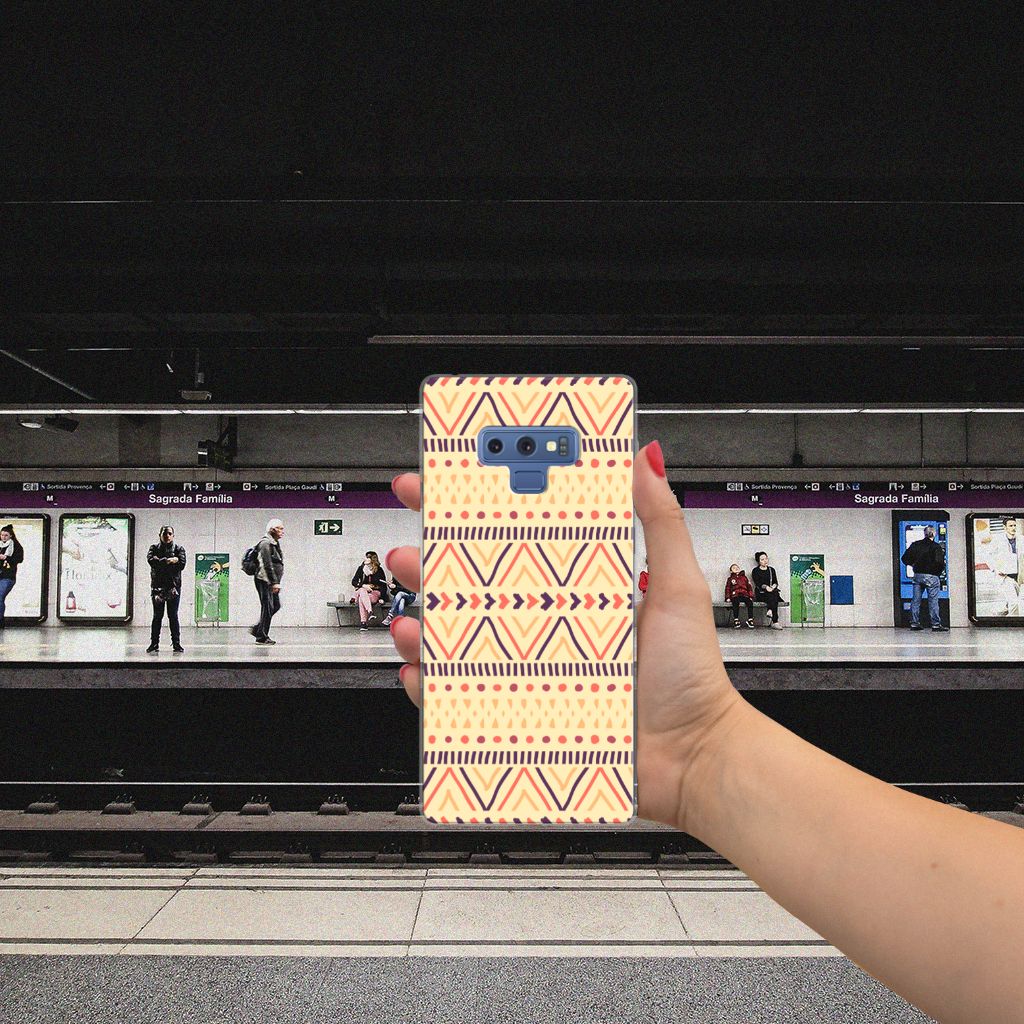 Samsung Galaxy Note 9 TPU bumper Aztec Yellow