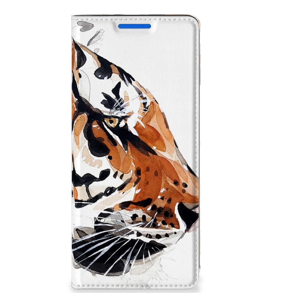 Bookcase OPPO Reno 6 Pro Plus 5G Watercolor Tiger - B2C Telecom