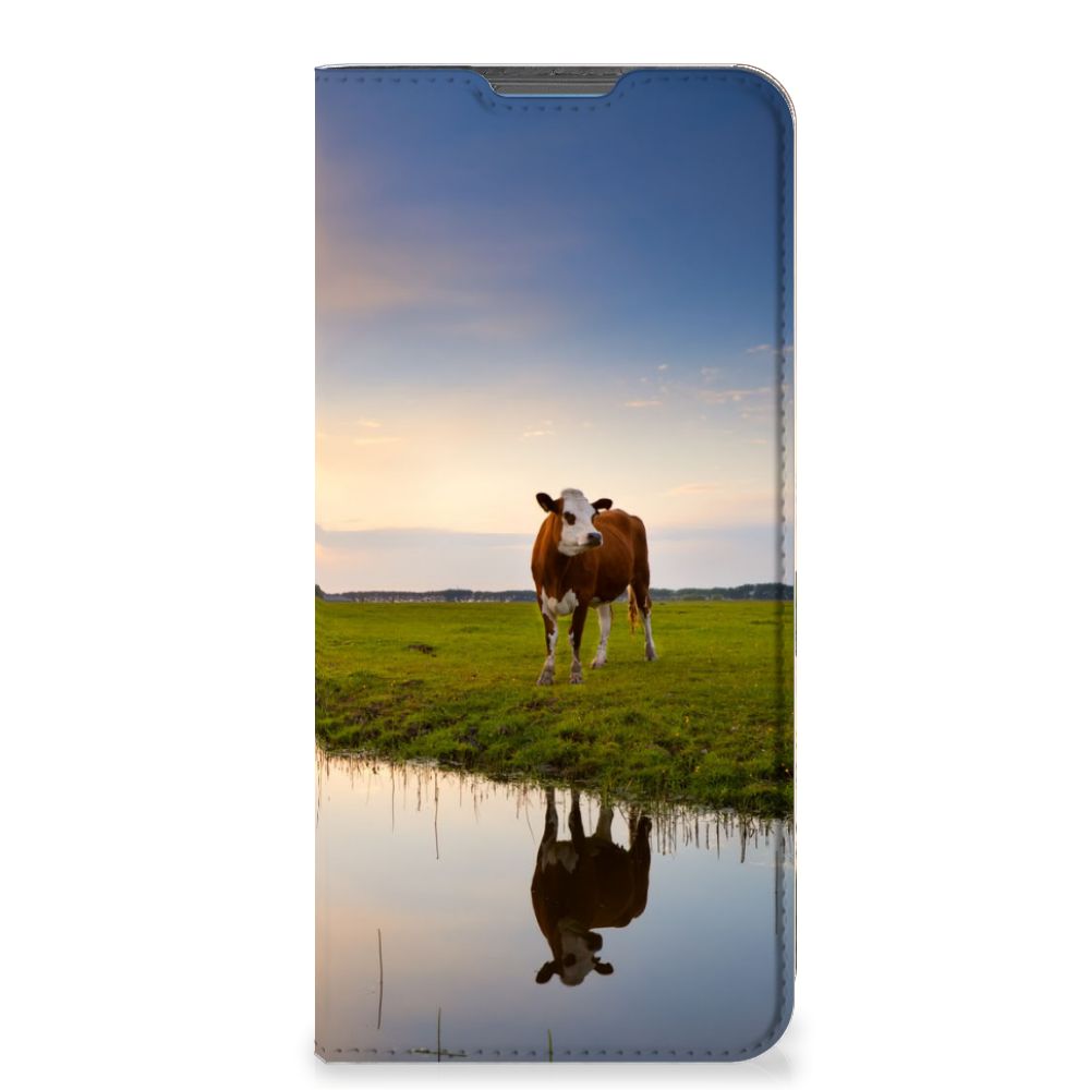 Motorola Moto E32 | Moto E32s Hoesje maken Koe - B2C Telecom