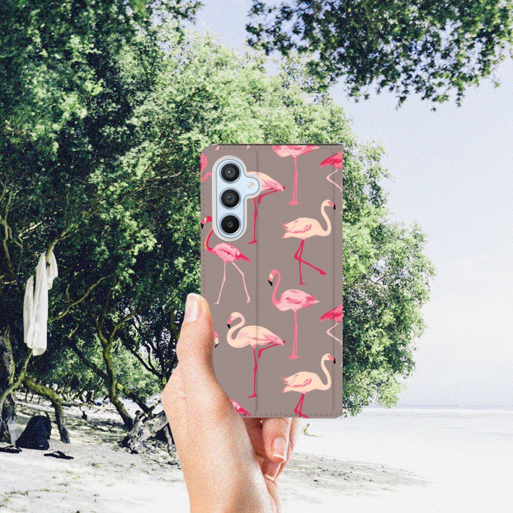 Samsung Galaxy A54 Hoesje maken Flamingo - B2C Telecom